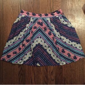 Free People Patterned Skirt